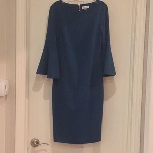 Teal Calvin Klein Dress